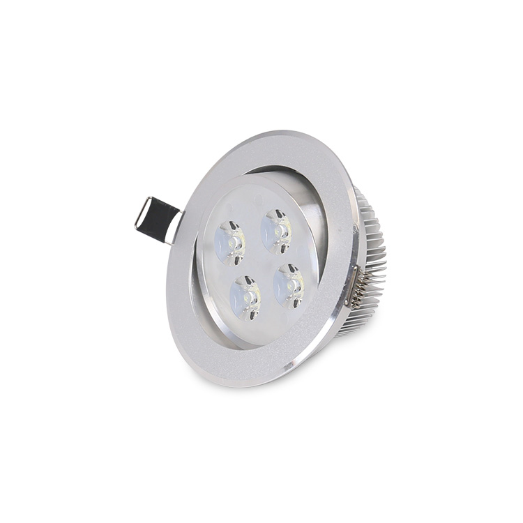 可調角銀殼崁燈 6~7W 7.5~9.5cm