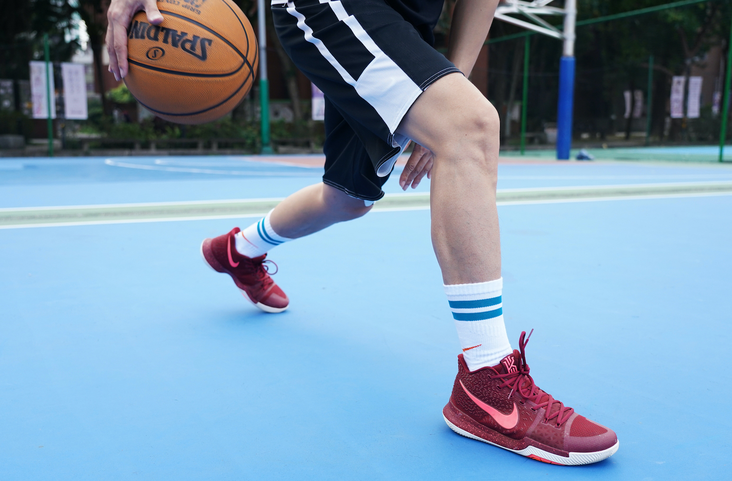 OH9黑狗兄運動襪 競技籃球襪長版