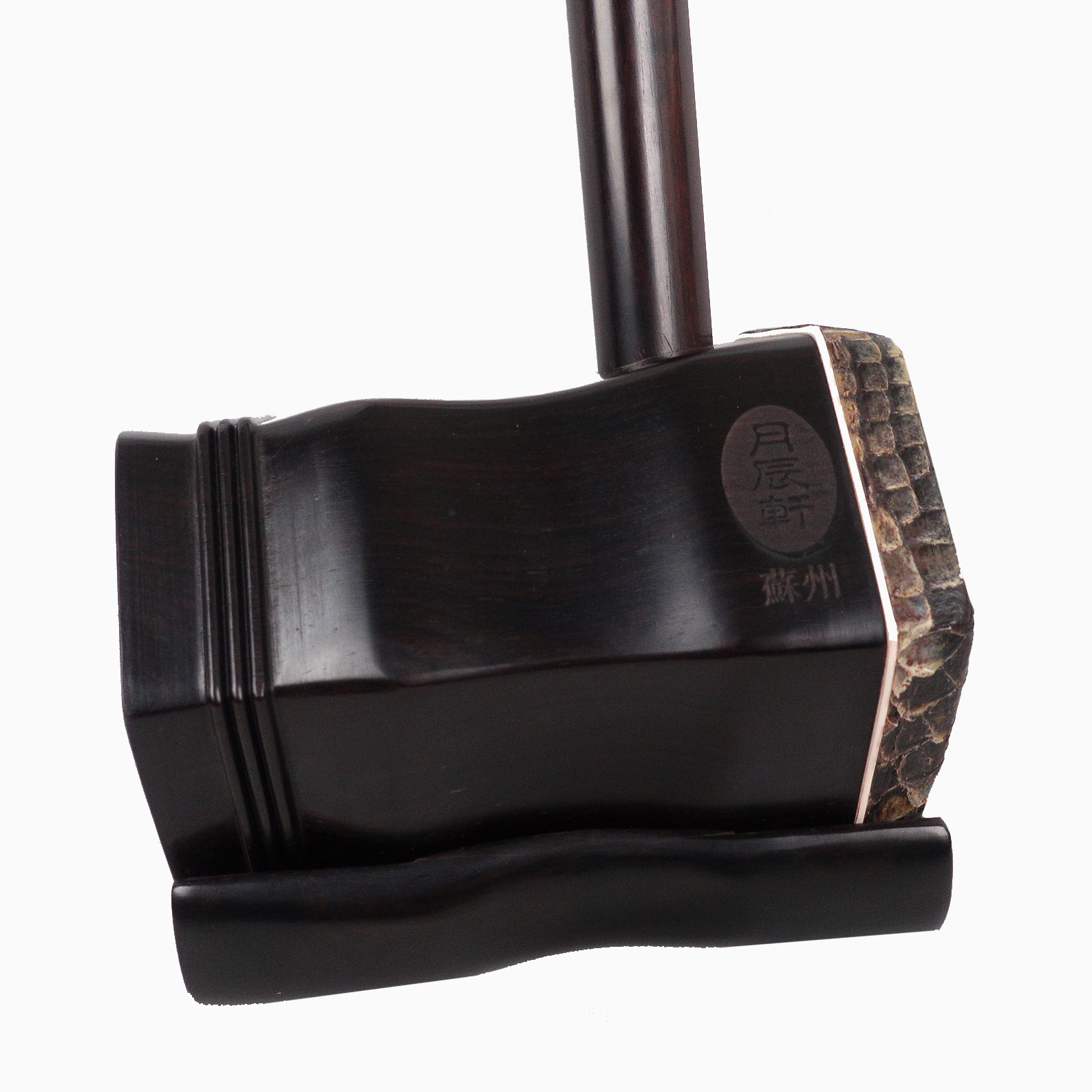 蘇州黑檀木精品六方二胡 黑檀木一級 雕刻 月辰軒 7E31 第 3 張圖片｜三峽配件 / 週邊