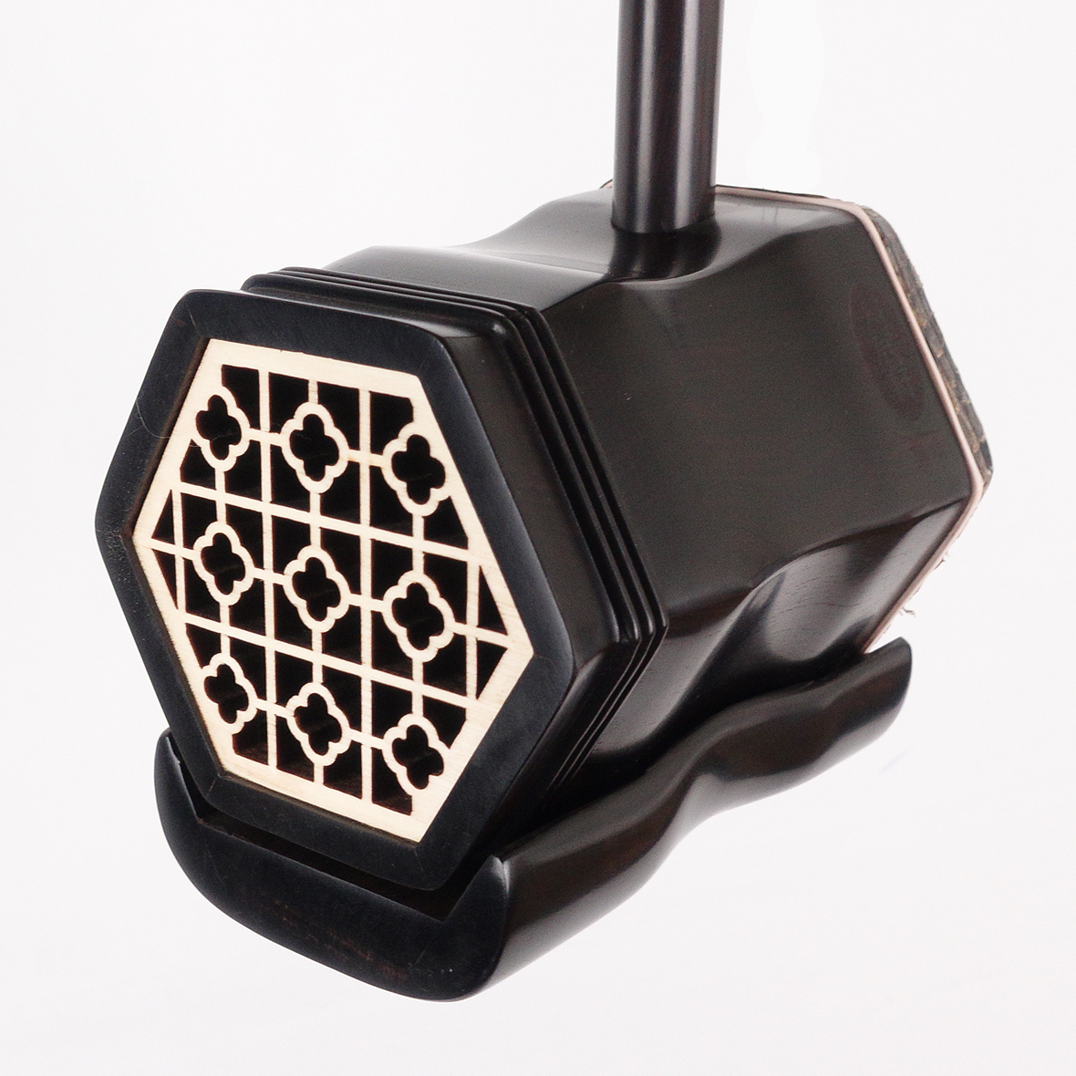 蘇州黑檀木精品六方二胡 黑檀木一級 雕刻 月辰軒 7E31 第 5 張圖片｜三峽配件 / 週邊