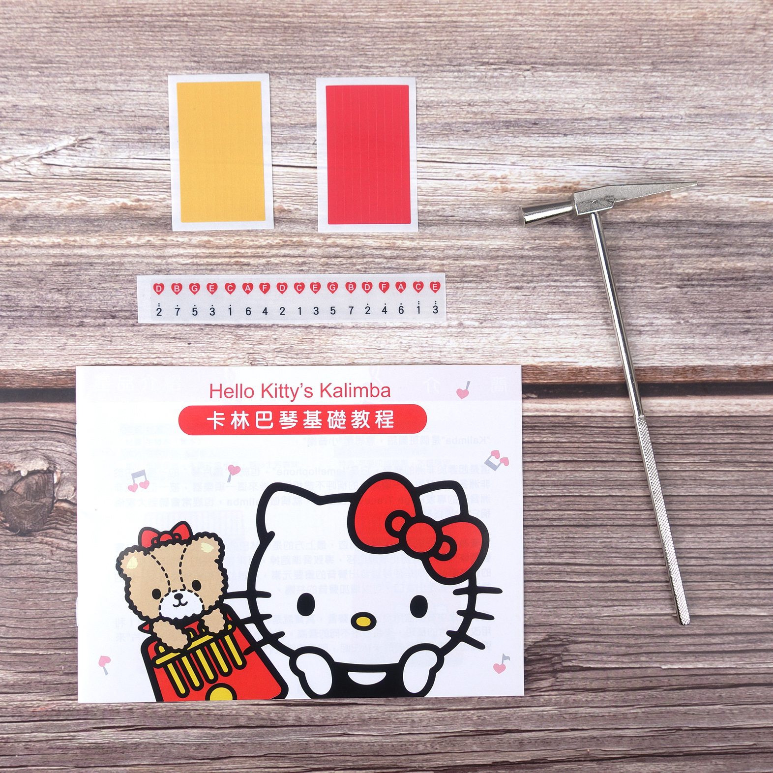 Hello Kitty 正版授權 卡林巴 Hello Kitty 正版授權 卡林巴 / 松木 第 3 張圖片｜三峽鼓 / 打擊