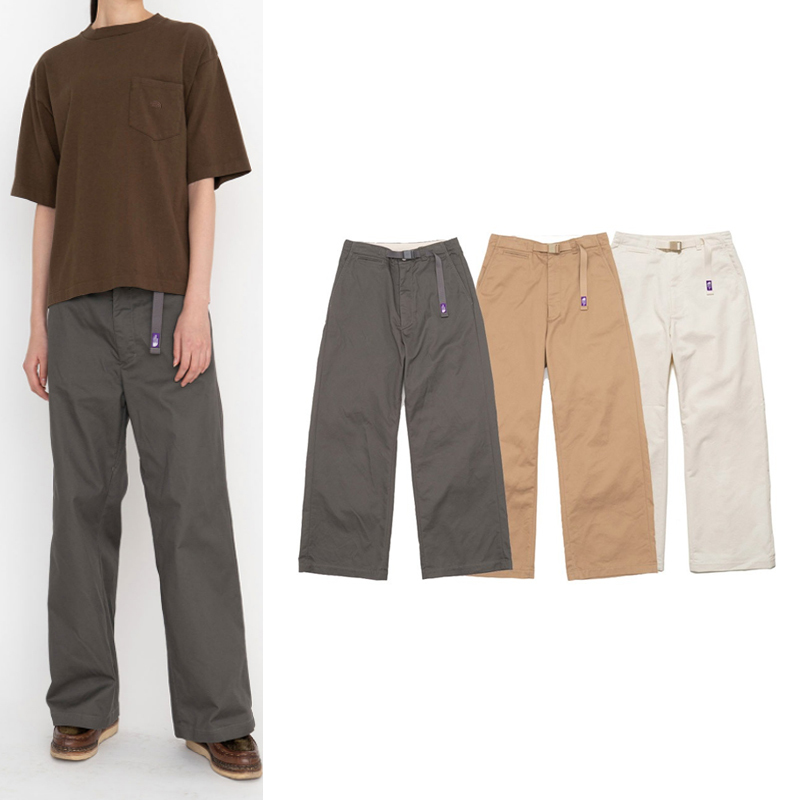 **特價商品售出不退換**女款 TNF 紫標 THE NORTH FACE Stretch Twill Baggy Pants 寬褲 寬版【NTW5053N】