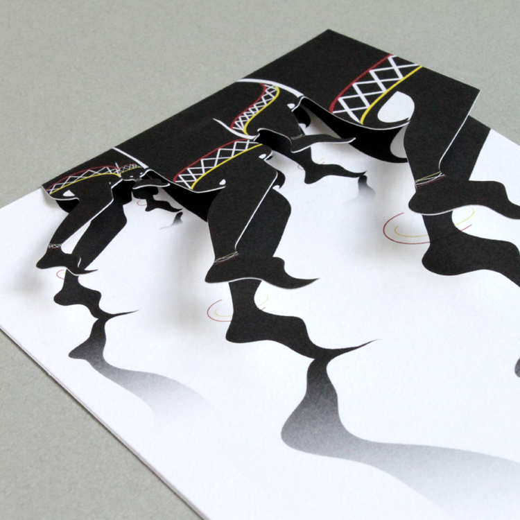 原住民明信片・跳舞的旋律