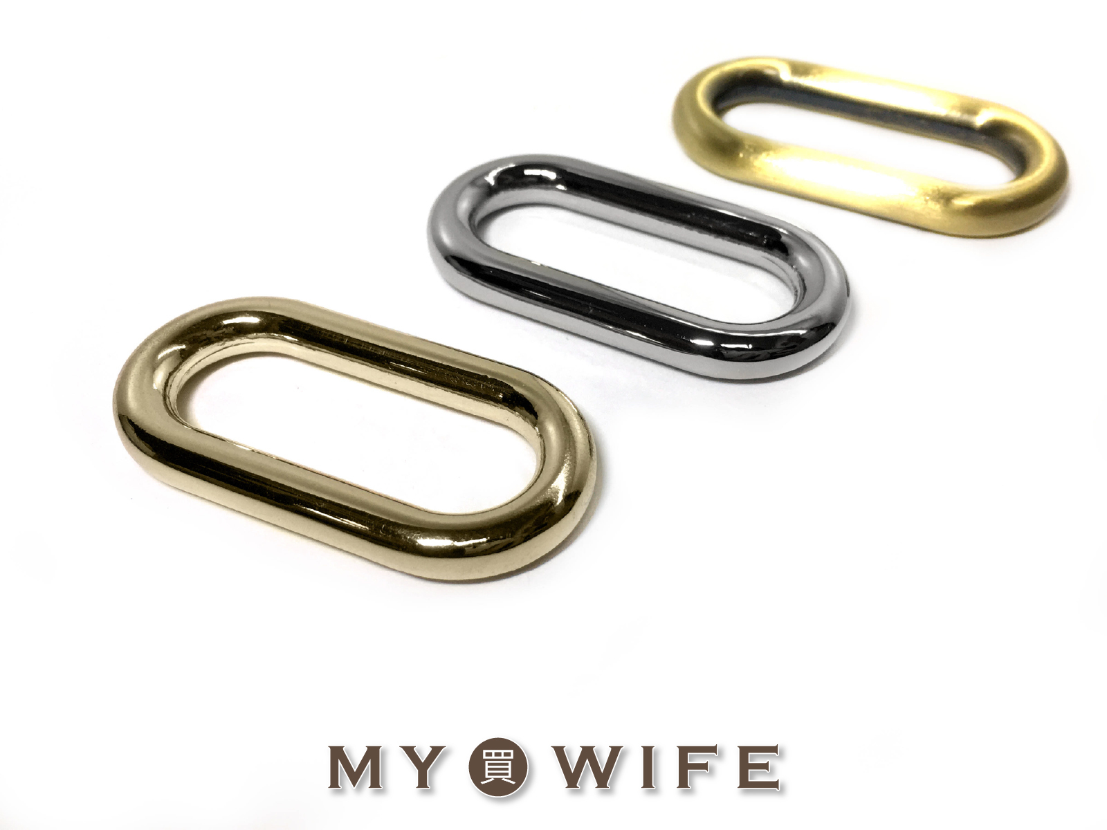 1.5吋(38mm)合金蛋型環_3色【GY-4359】