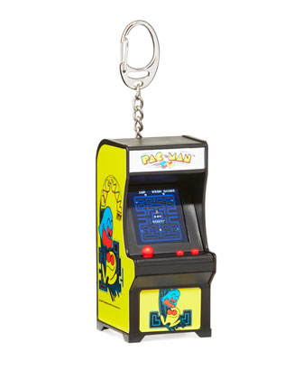 Pac man arcade keyring