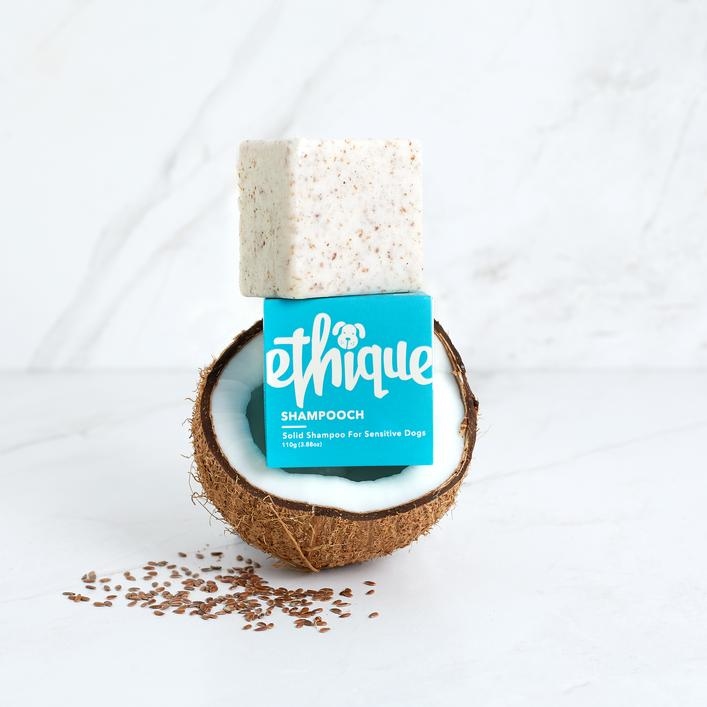 【ethique】狗狗專用抗敏洗毛餅 110G