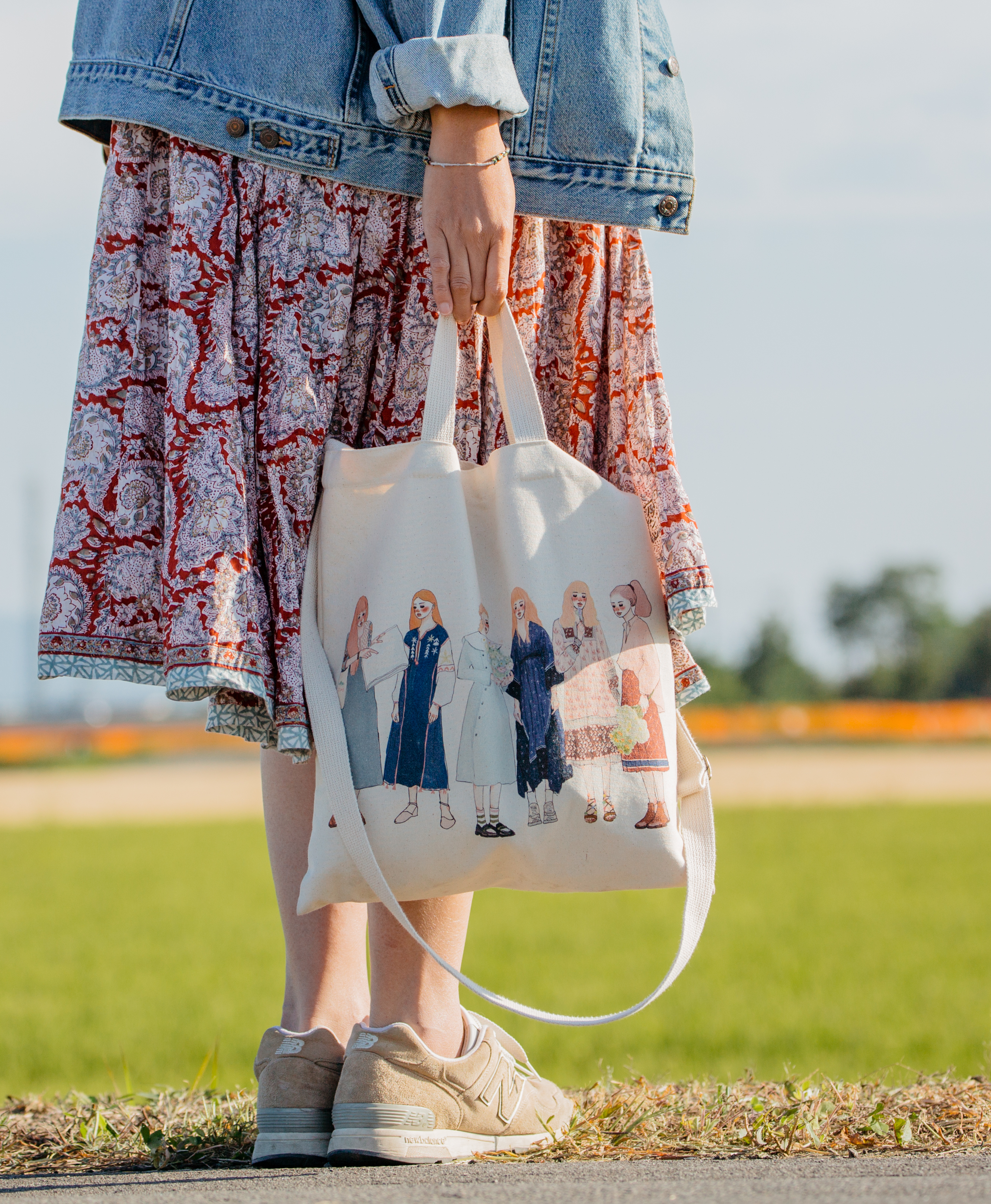 致親愛的 一起同行雙背帆布袋｜甜蜜生活