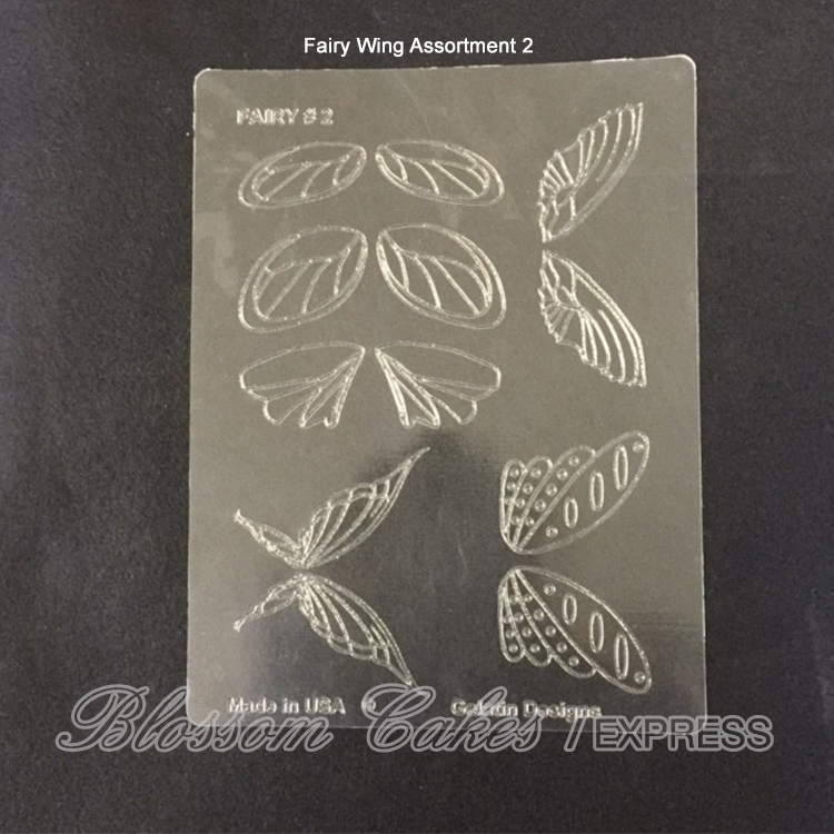 Gelatin Veining Sheet - Fairy Wing Assortment #2