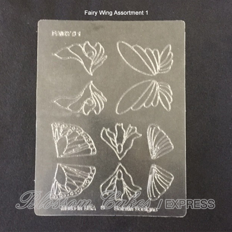 Gelatin Veining Sheet - Fairy Wing Assortment #1