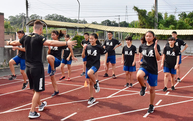 頭屋田徑隊訓練