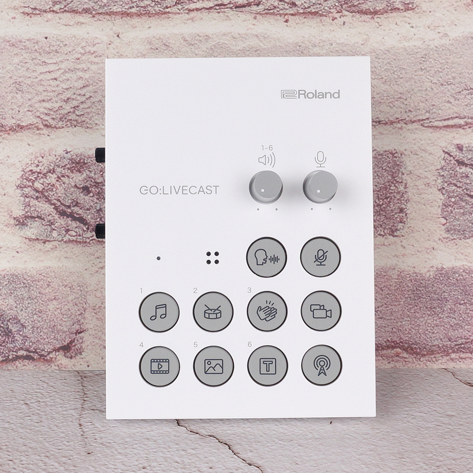 Roland GO:LIVECAST 手機專用 直播神器 子母畫面 美肌