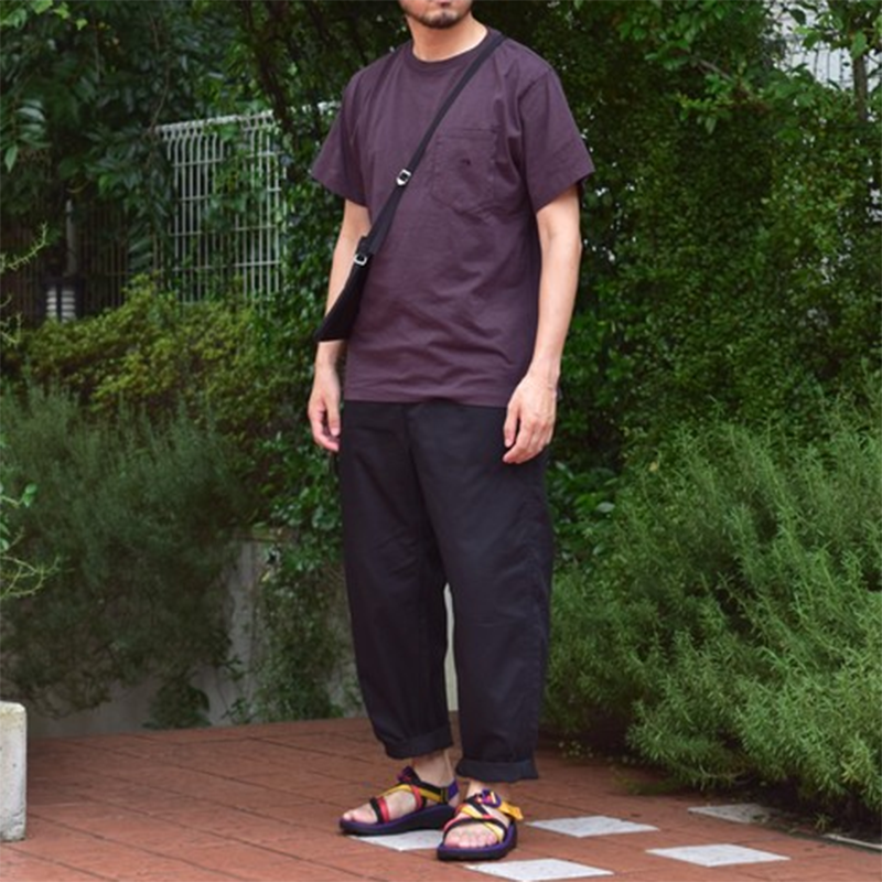 THE NORTH FACE Stretch Twill Wide Tapered Pants TNF紫標