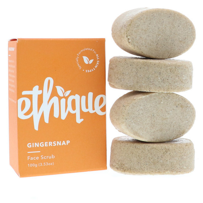 【ethique】薑餅臉部磨砂膏餅 100G
