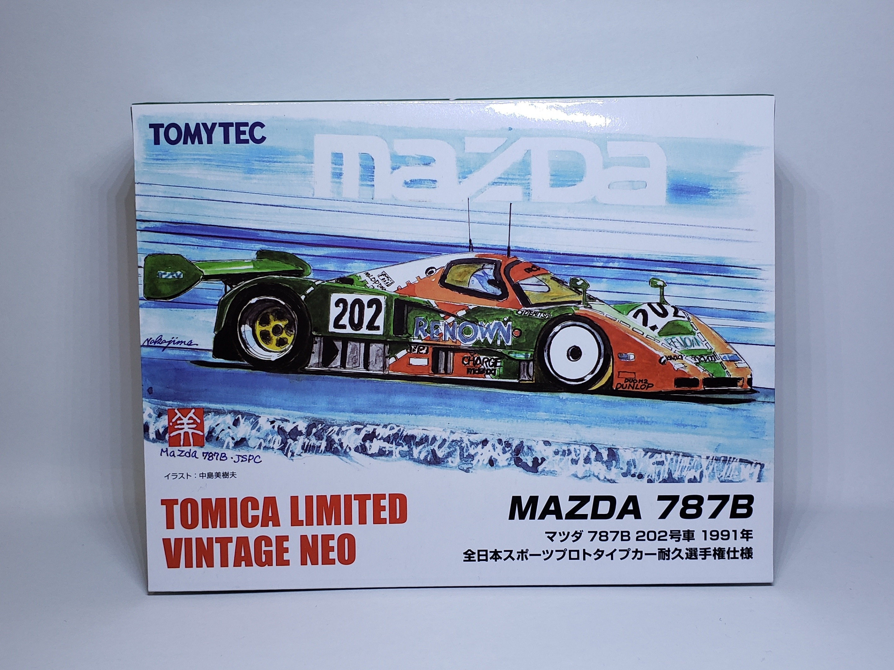 Tomytec Tomica Limited Vintage NEO Mazda 787B #202
