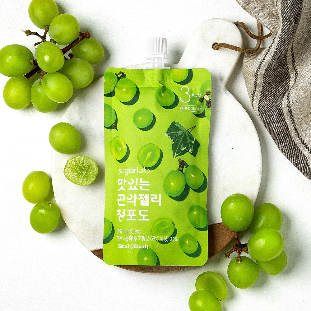 【BK SHOP】蒟蒻果凍飲-白葡萄風味150ml