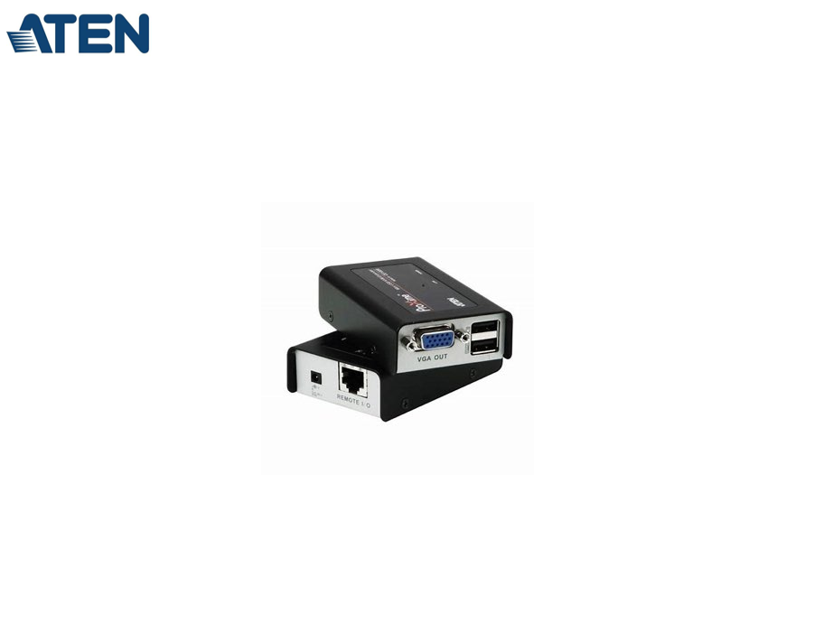 Aten CE100 USB VGA Cat Mini KVM Extender (1280 x 1...