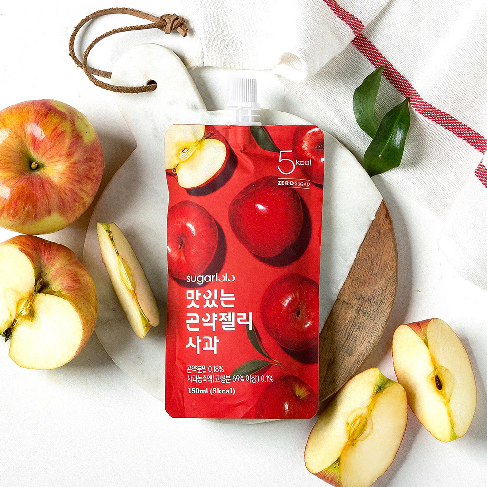 【BK SHOP】蒟蒻果凍飲-蘋果風味150ml