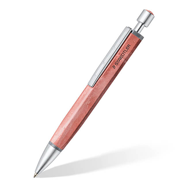 【STAEDTLER 施德樓】CONCRETE原子筆-磚紅 MS441 CONB2-9