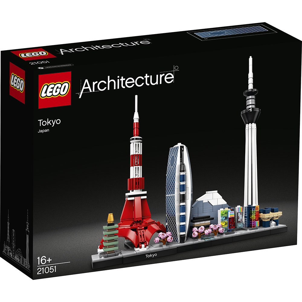 moc LED light for LEGO 21051 Architecture - Tokyo (Japan)