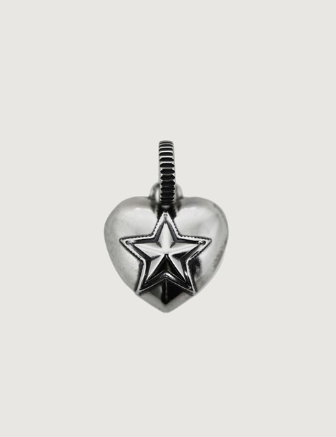 Heart and Sheriff Star Pendqant