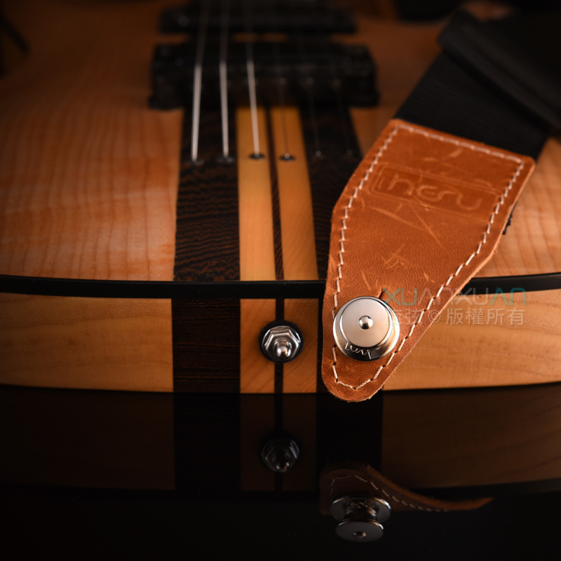 Loxx 德製安全肩帶釦-吉他/貝斯-輕鬆銀 (鍍鎳) 安全背帶扣 背帶釘 牢固