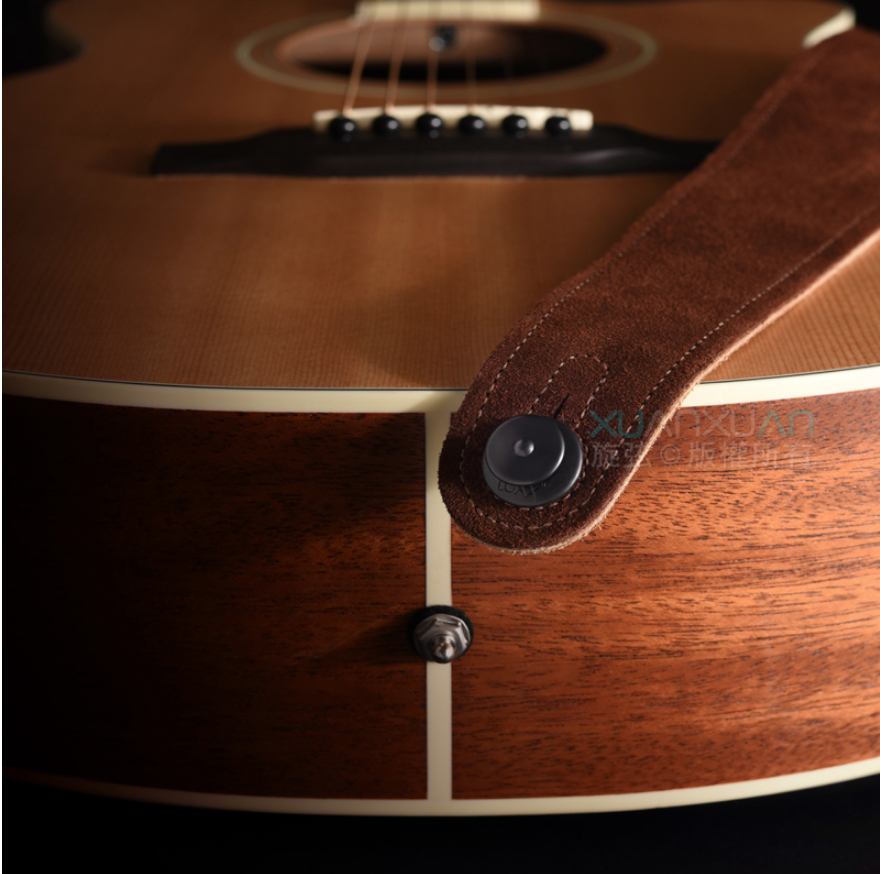 Loxx 德製安全肩帶釦-民謠/烏克-霧黑 (鍍鉻) 安全背帶扣 背帶釘 牢固