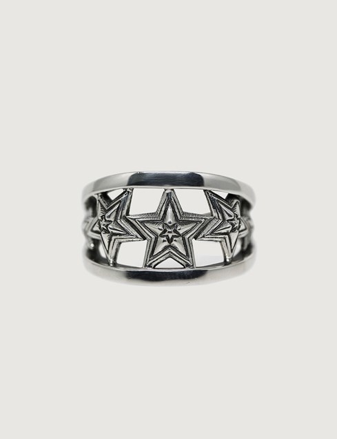 5 Star in Star Cut Out Ring