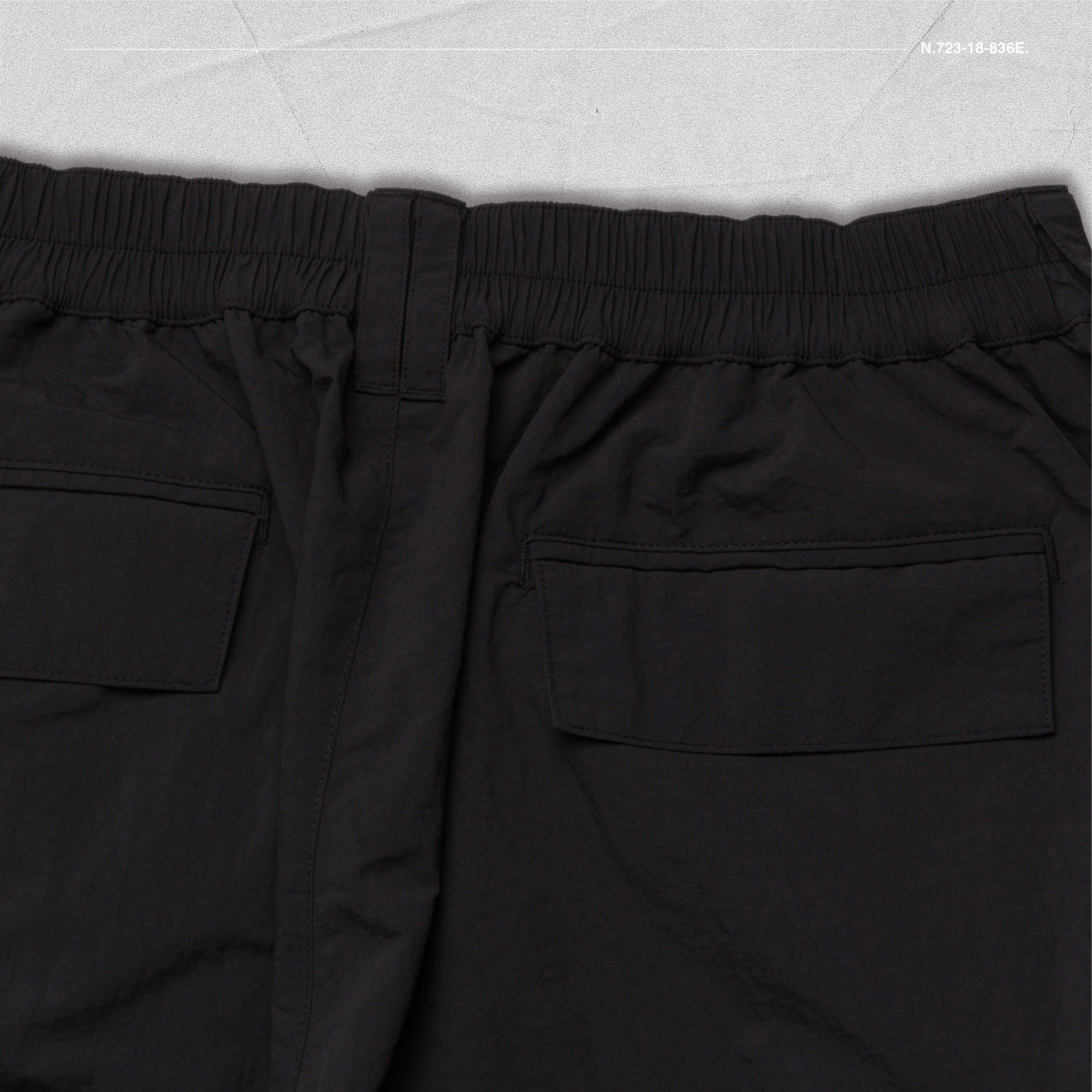 MT-03” Wide Cargo Pants - Black