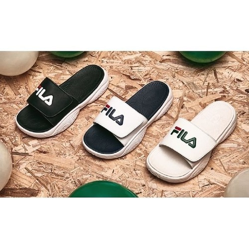 fila belt slippers