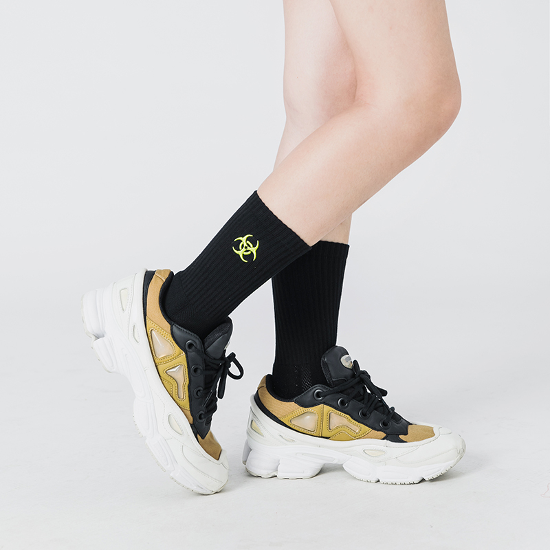 【BFF】核能LOGO襪_BF200018_黑色