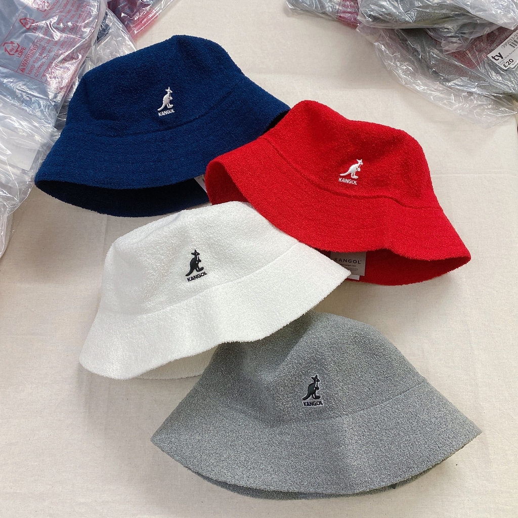Kangol Cotton Bucket Hat In White | ASOS