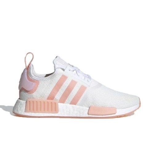 pink and white adidas nmd