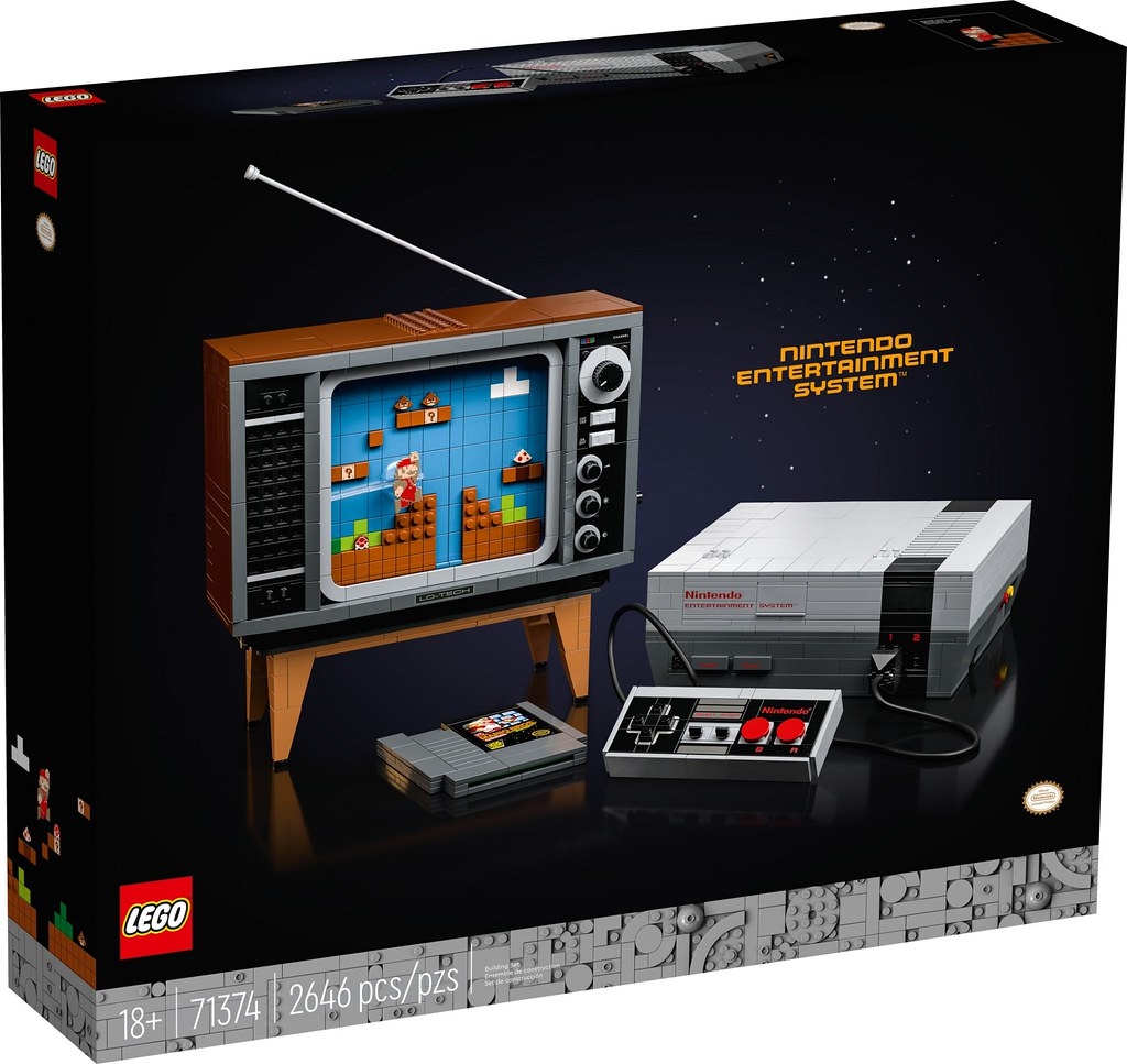 LEGO 71374 Nintendo Entertainment System 任天堂娛樂系統 (Super Mario 超級瑪利奧)