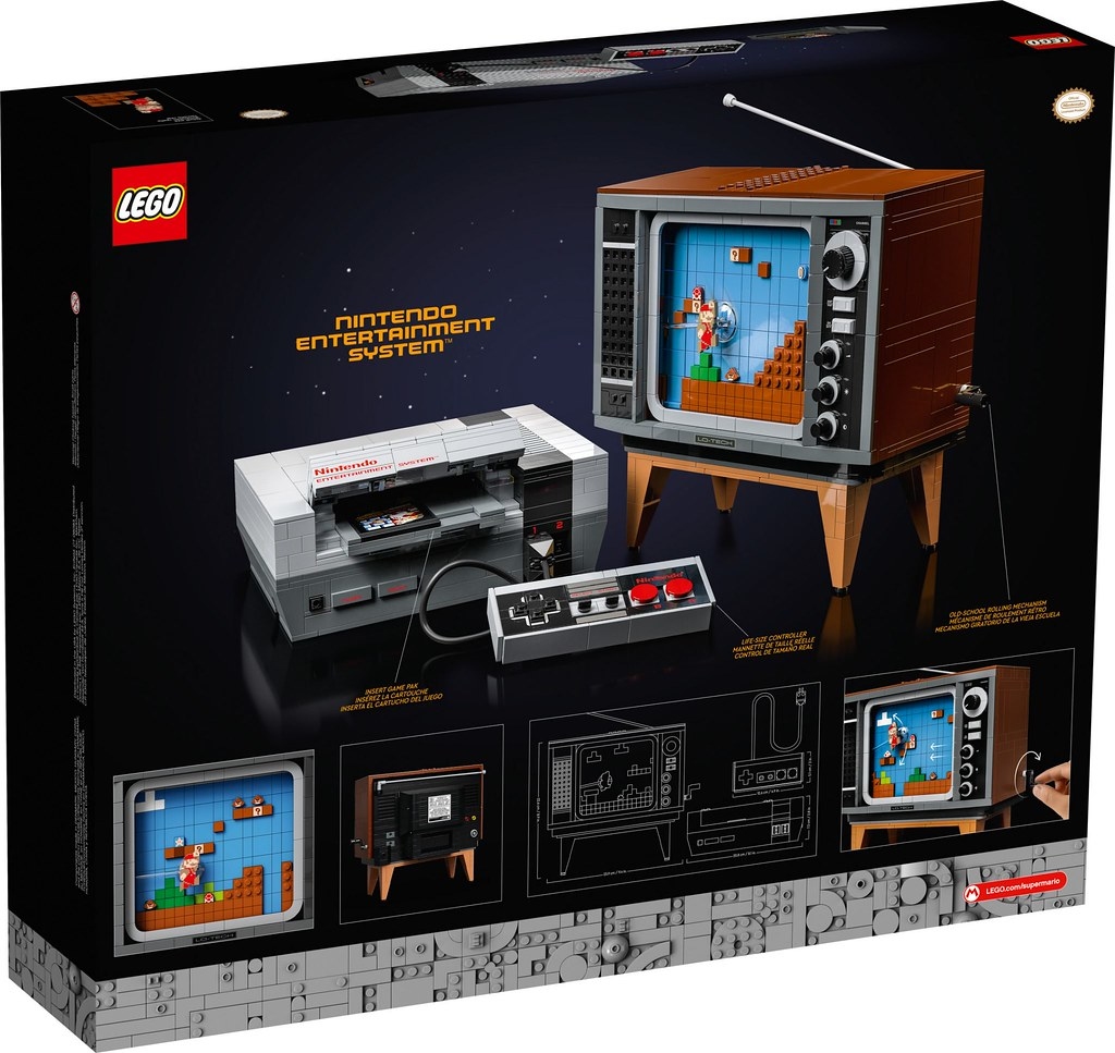 LEGO 71374 Nintendo Entertainment System 任天堂娛樂系統 (Super Mario 超級瑪利奧)
