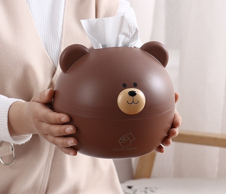 小熊造型衛生紙盒