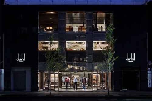 酒吧理髮店進駐 – dunhill 東京銀座旗艦店
