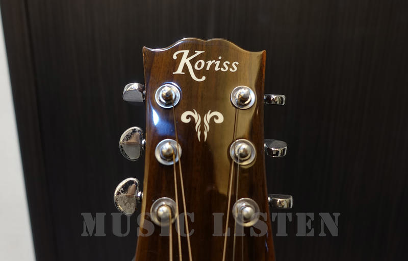 Koriss K850SS K-850-SS 雲杉木面板 桃花心木側板 全單板民謠吉他 第 4 張圖片｜三峽吉他 / Bass