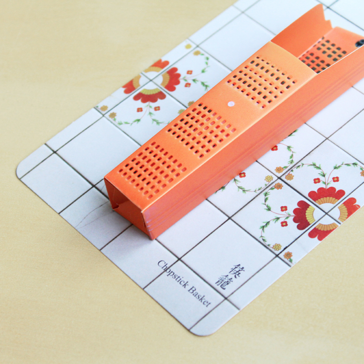 台灣小器氛明信片・筷籠