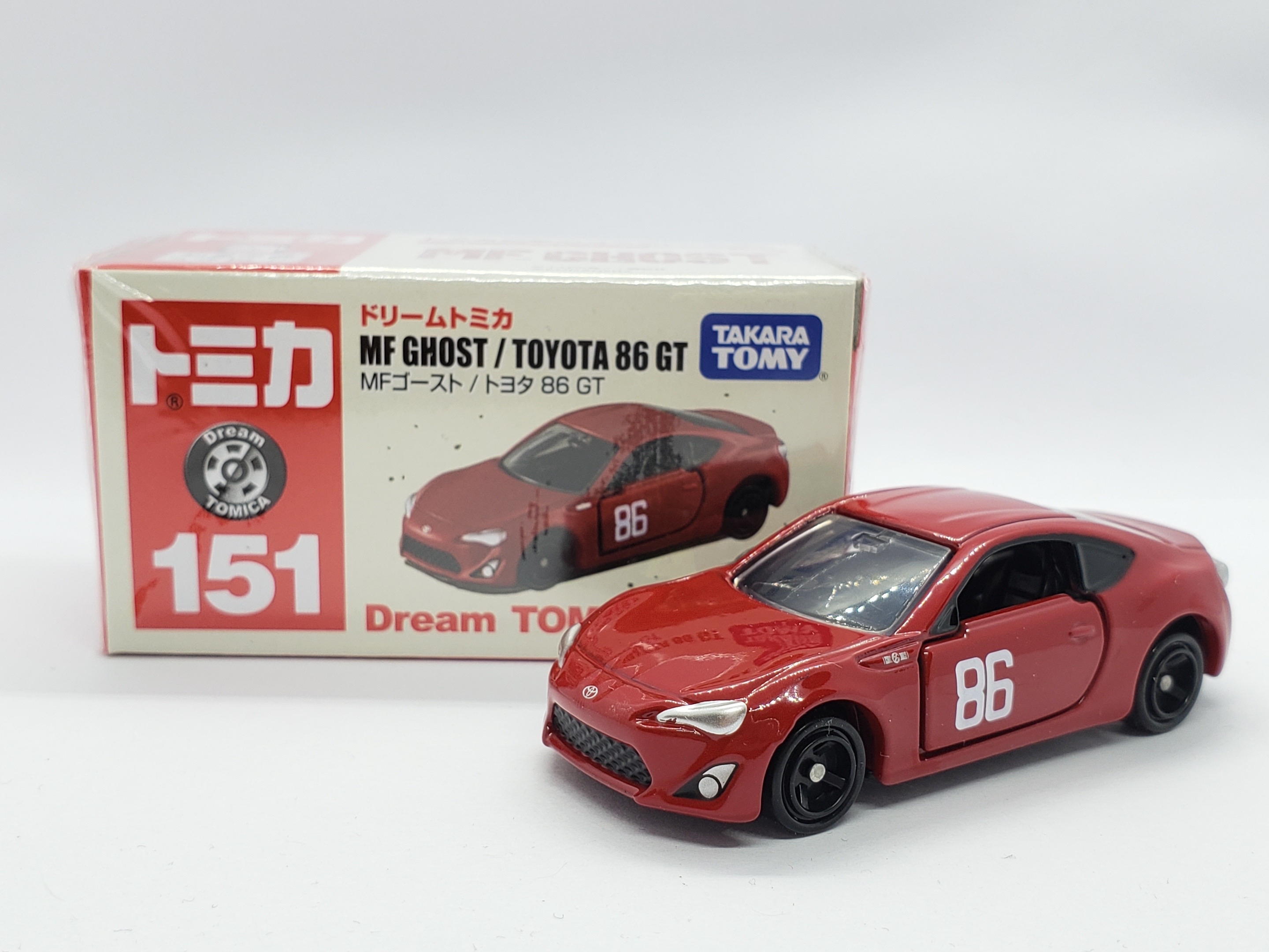 Tomica Dream Tomica No.151 MF Ghost Toyota 86 GT