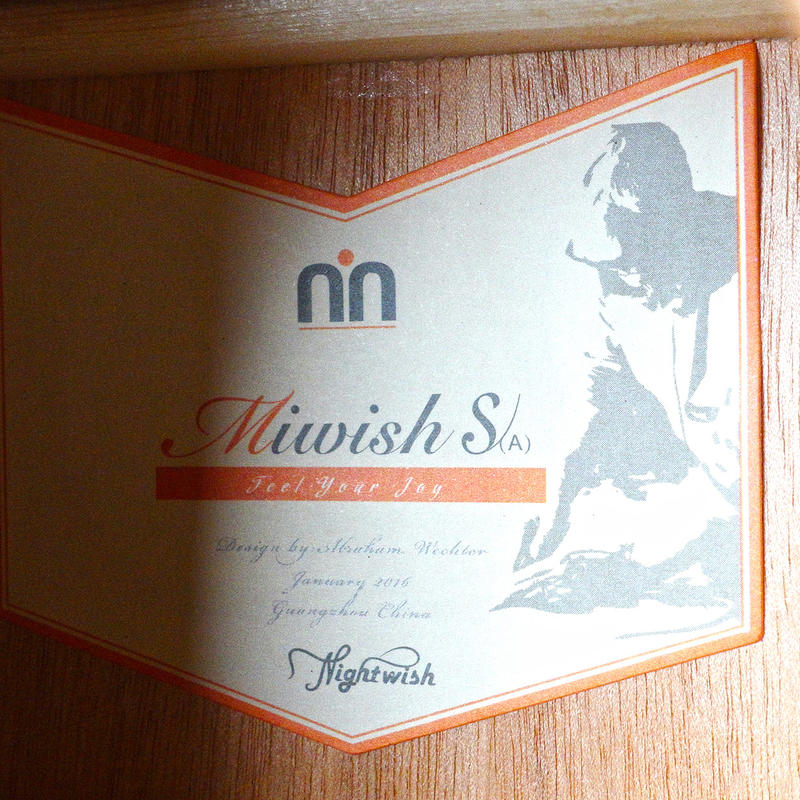 MIWISH MIWISH MW-DSCC 奧古曼木面單板 木吉他 復古色【附原廠厚袋、配件包】 第 5 張圖片｜三峽吉他 / Bass