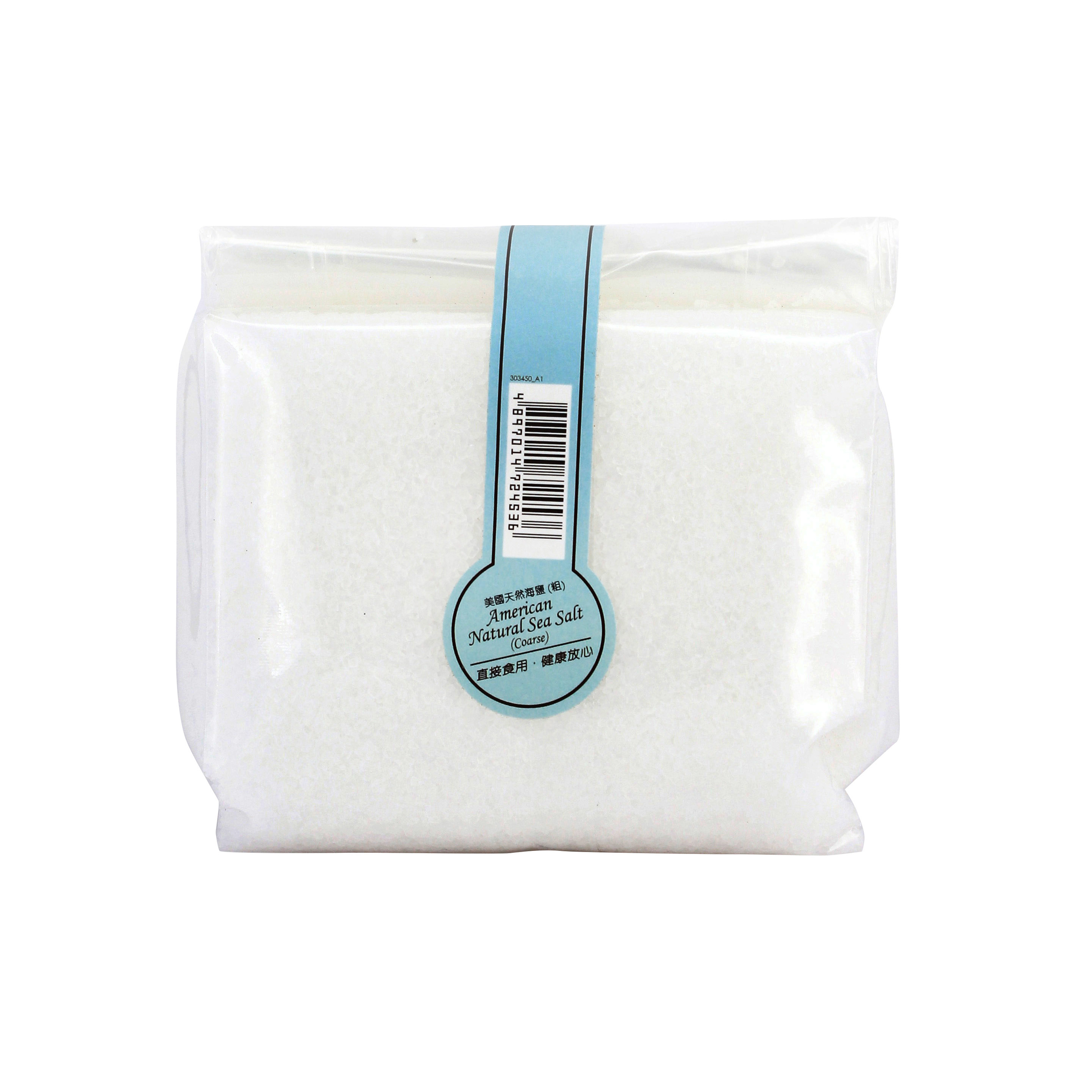 H1: O'Farm - American Natural Sea Salt (Coarse) 500g