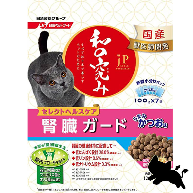 日清 jP Style 和の究 腎臟保護貓糧 鰹魚味 700g