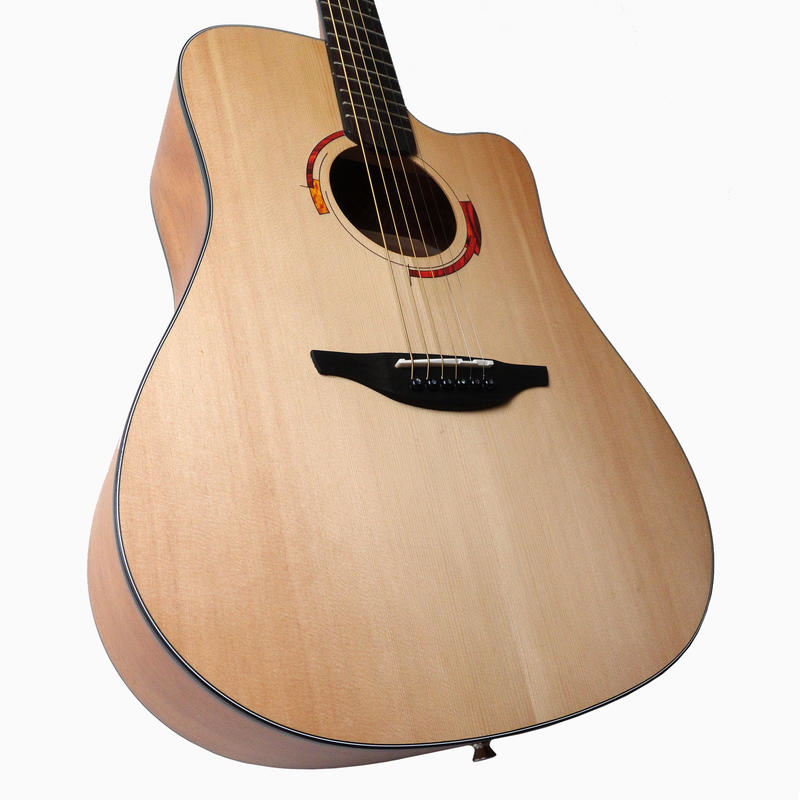 MIWISH MW-DSNC 雲杉木面單板 木吉他【附原廠厚袋、配件包】