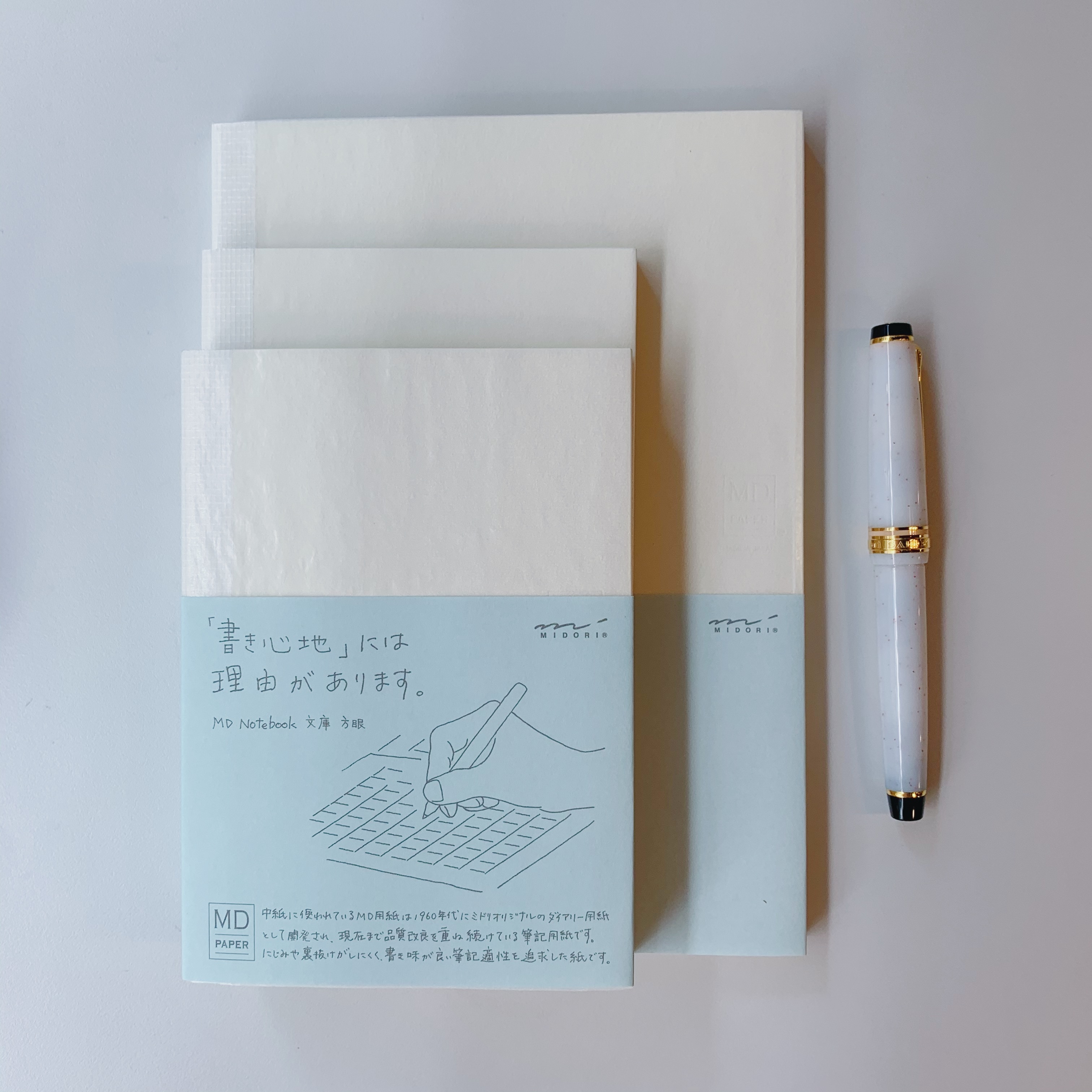 MD筆記本 方格內頁 （3種尺寸）｜日本MIDORI