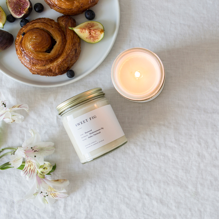 Brooklyn Candle Studio Sweet Fig  無花果實極簡香氛蠟燭