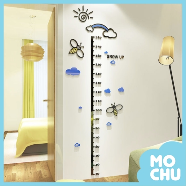 嗡嗡蜜蜂3D壓克力身高尺