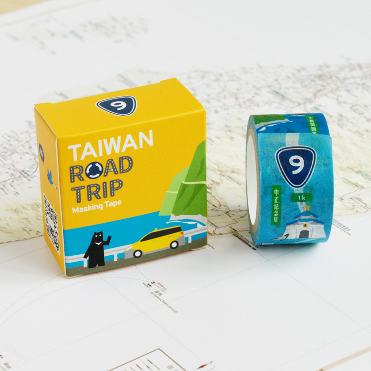 台灣公路旅行紙膠帶・台9線