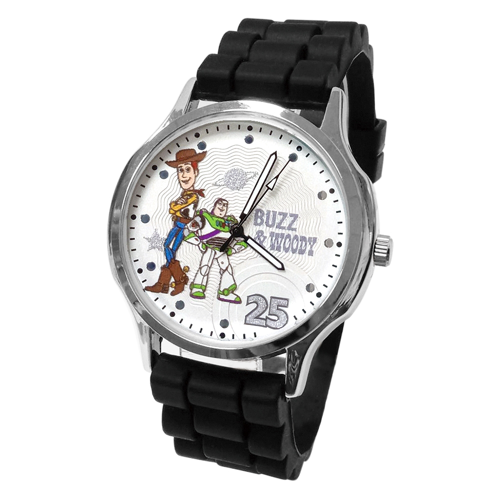 皮克斯系列 玩具總動員25周年紀念手錶-胡迪與巴斯光年