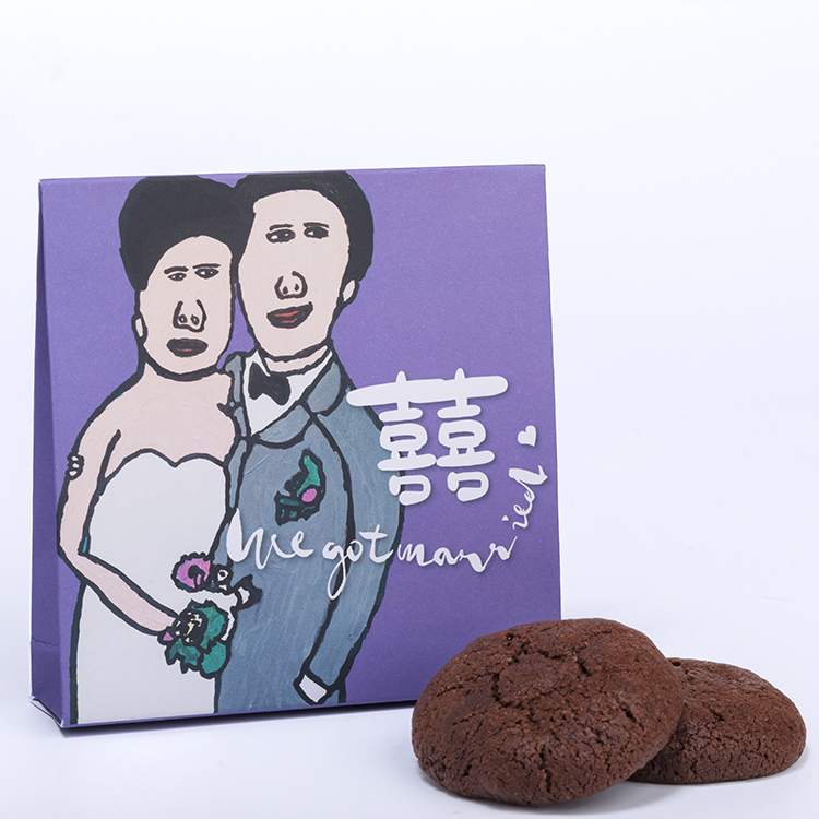 Era of wedding (2pcs cookie/ 4pcs bite size cookies)
