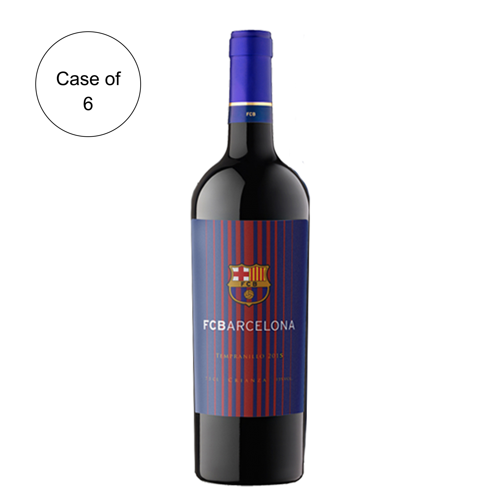 FCB Barcelona Crianza Rioja 2015 - Case of 6 x 750ml